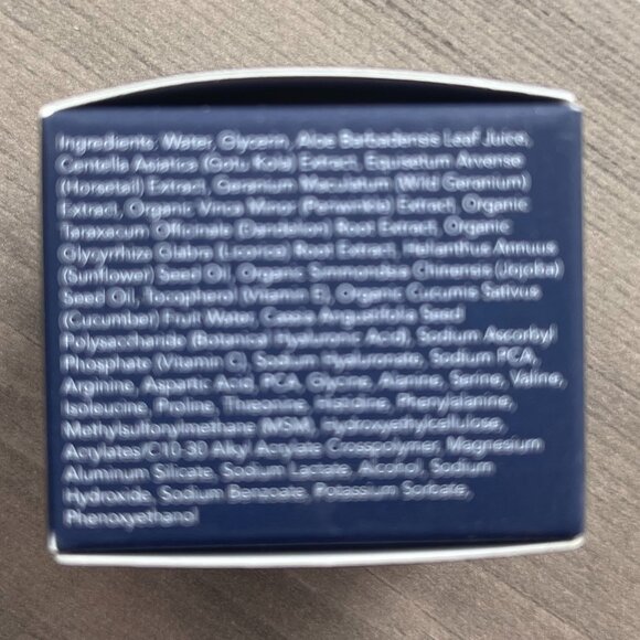 NIB: Eight Saints Night Shift Hydration Peptide-Rich Anti-Aging Gel Moisturizer - Picture 4 of 5